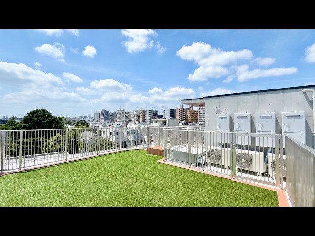 Tokyo Micro Apartment with a Private Rooftop Dog Run! 🤯🐶