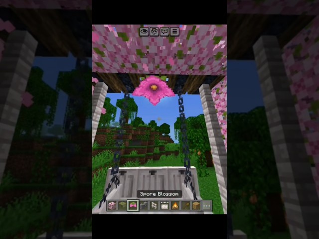 Minecraft New Swing Chair 😱 #trending #viral #shorts #ff #ytshorts #memes #trend #viralvideos