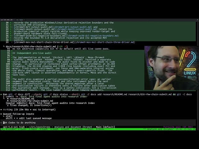 Advanced AI: forward ahead of time reverse-engineering infinite-loop: Chrome9 GPU 3D driver!