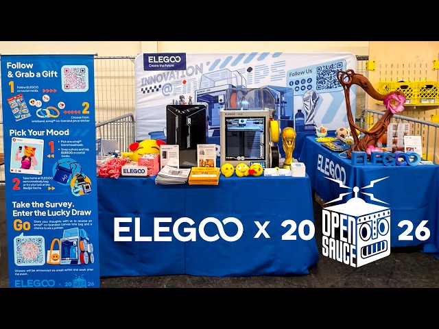 Thank You, Open Sauce 2026! | ELEGOO Recap