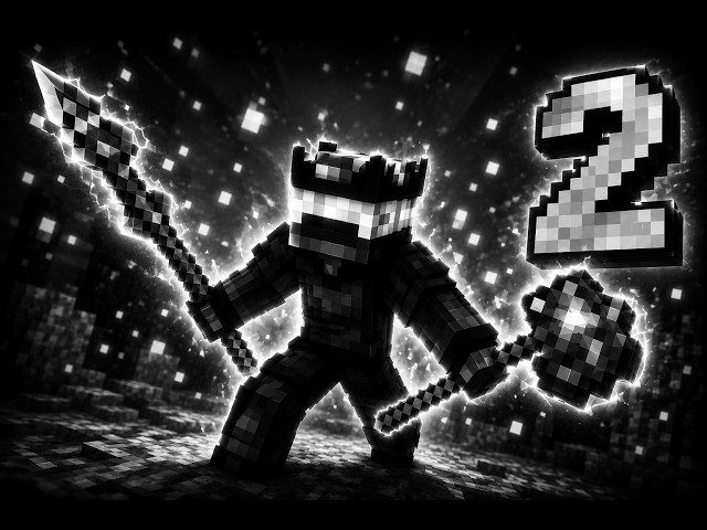Minecraft But im Training Spear Mace Technique
