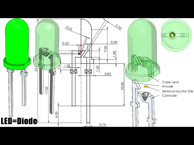 SolidWorks Tutorial #056 :  LED