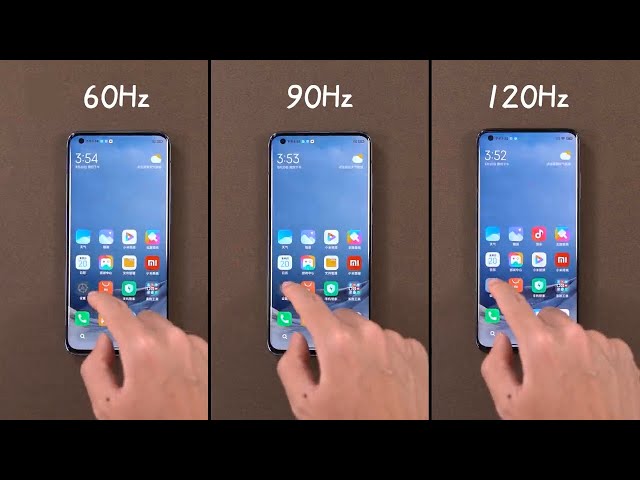 120Hz VS 90Hz VS 60Hz - COMPARISON