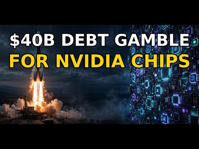 SpaceX Wants $40 BILLION in Debt for Nvidia Chips — Bubble or Genius?