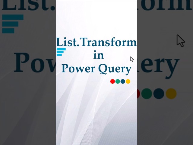 Power Query Hack: Transform List Items in Seconds!