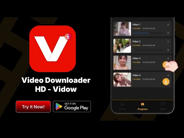 Best Video Downloader App 2025 | Download Any Video in HD 4K | Vidow