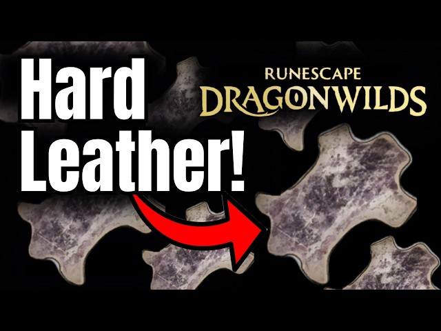 How to Craft Hard Leather (EARLY GAME)!!! Runescape Dragonwilds