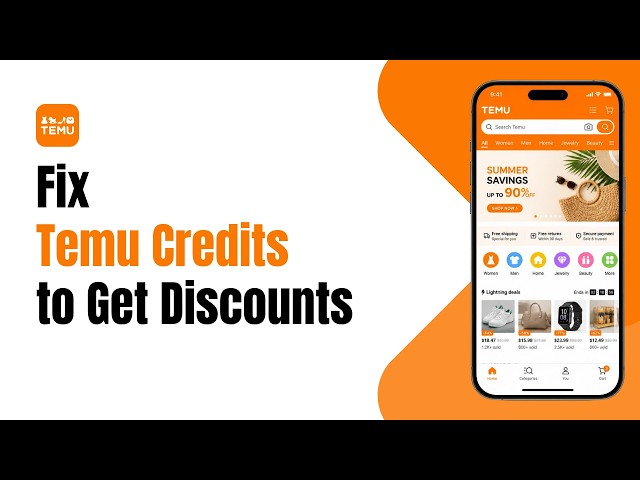How to Fix Temu Credits to get discounts