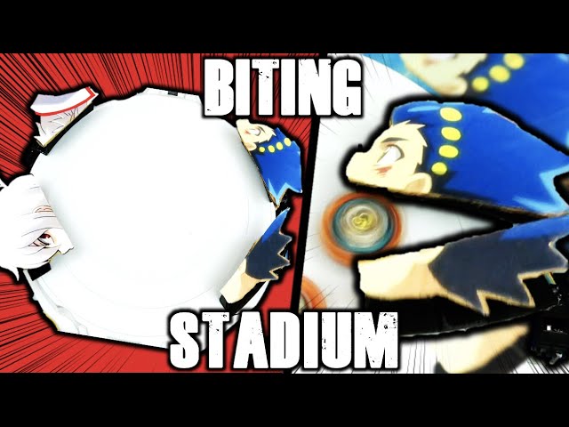Cursed Beyblade BITING Stadium!