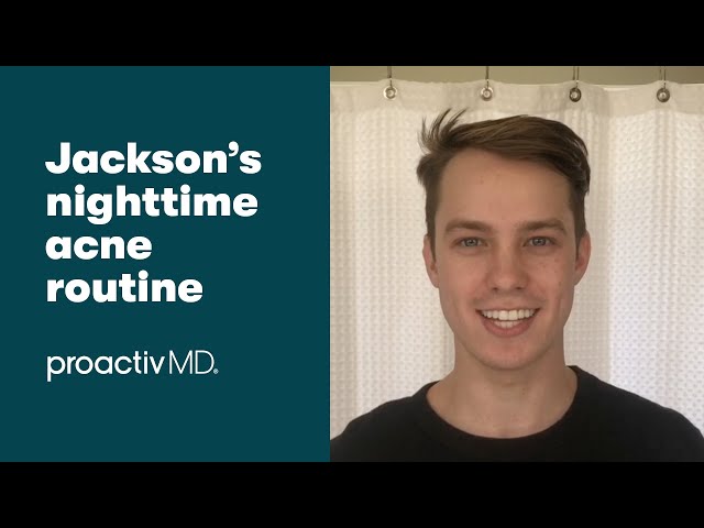 Simple nighttime skincare for fighting acne | proactiv