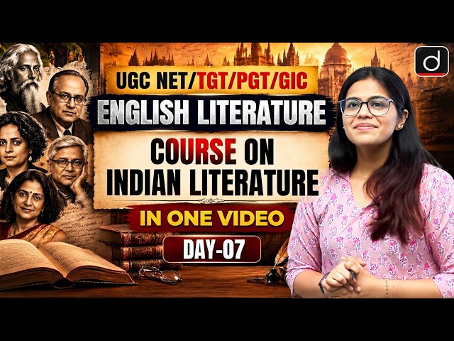 UGC-NET/TGT/PGT/GIC English Literature | Topic Wise Complete Revision | In One Video
