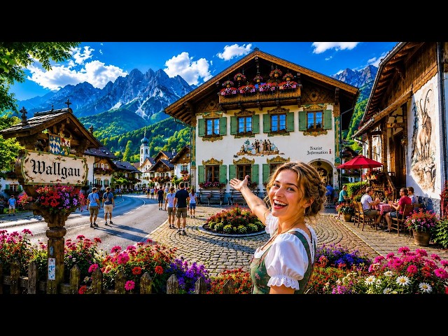 I Found One of Bavaria's Most Beautiful Villages 🇩🇪 | Wallgau 4K Walk