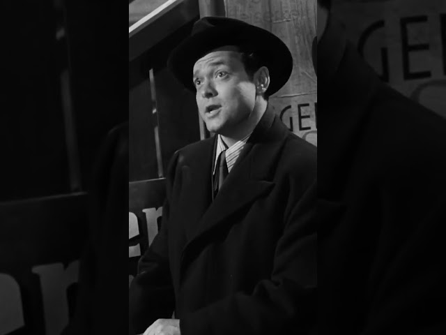 Don't be so gloomy - The Third Man (1949)