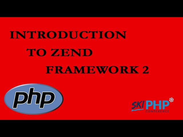 Introduction to Zend Framework 2 with John Coggeshall
