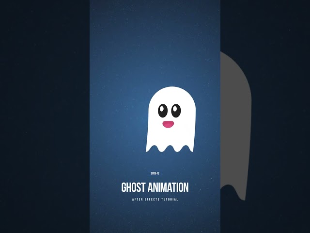 👻 Create a Ghost Animation in After Effects | Step-by-Step Tutorial