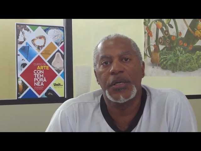 Vicente Coda fala sobre o curso de Arte Contemporânea aqui em Sergipe.