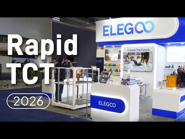 ELEGOO at RAPID + TCT 2026 | Booth + Fan Meetup