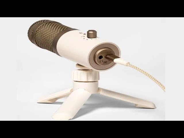 Heyday Desktop Microphone Demonstration