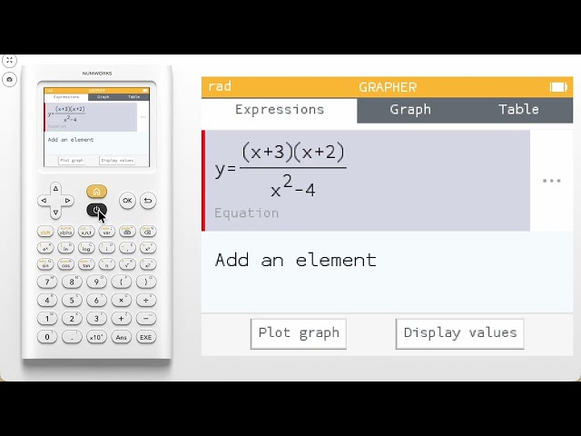 Graph a rational expression