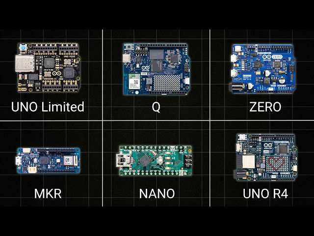 Every Arduino Explained in 9 Minutes
