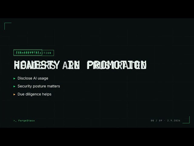 AI Disclosure in SelfHosted