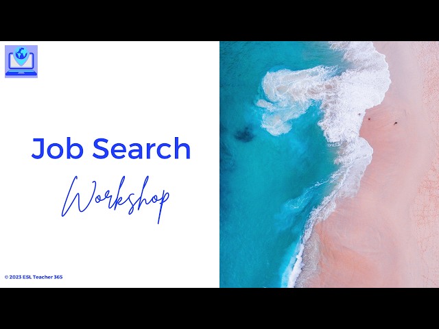 Teach Abroad Club: Job Search Workshop