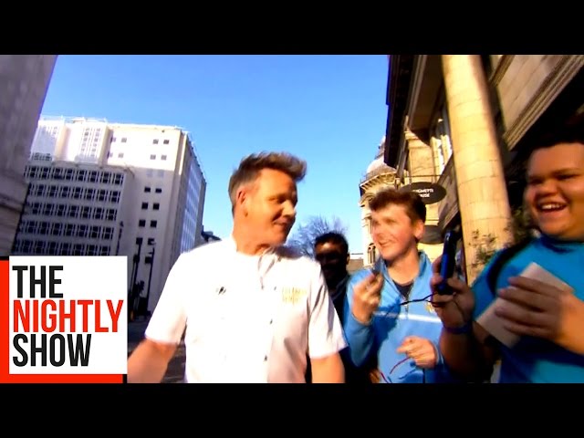 Gordon Ramsay’s LIVE Kitchen Nightmare in London!