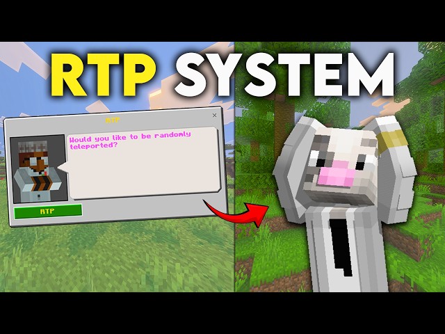How to Make an RTP System in Minecraft!