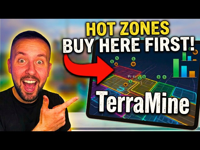 TerraMine: Plot Buying Strategy ( Top 10 Areas To BUY)