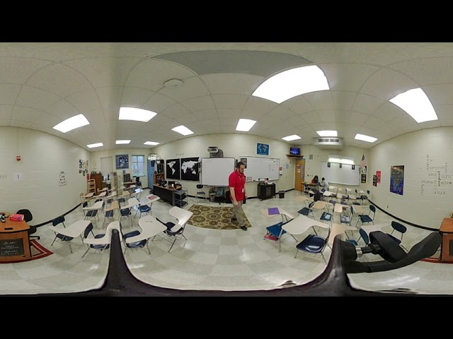 Pt. 1/3 360° Tour of My Spanish Classroom