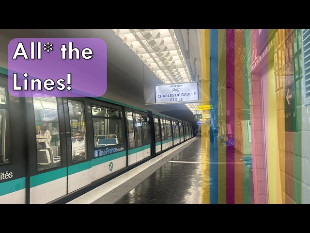 My First Time on the Paris Métro!