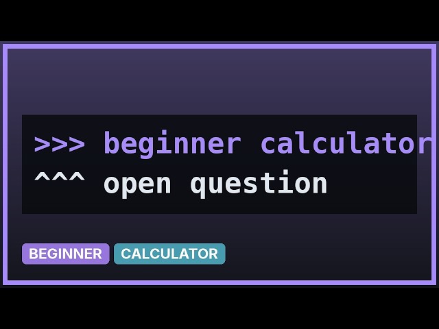 Basic Java Swing Calculator