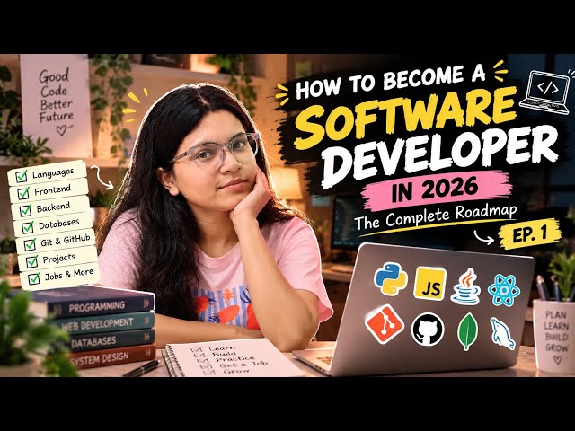 🚀 How to Become a Software Developer in 2026 | The Complete Roadmap | EP. 1