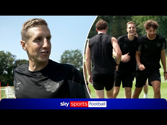 Michael Dawson gets put through gruelling pre-season training with Hull City! 🐯
