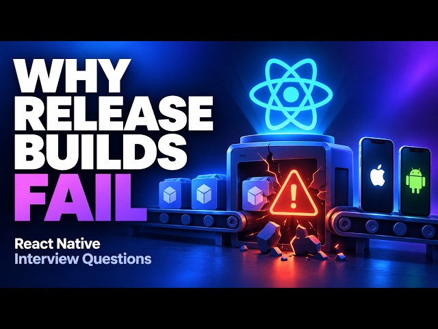 Why React Native Builds Fail in Production | React Native Interview Questions