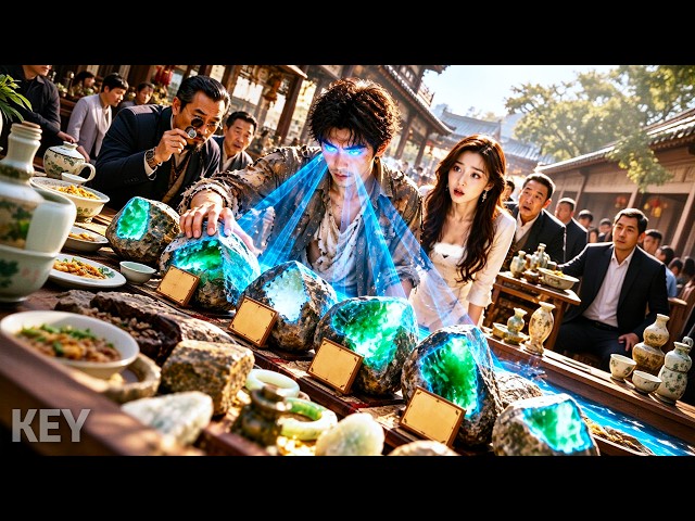 Guy caught, death certain, but sight awakes, spots jade, beautiful CEO comes。