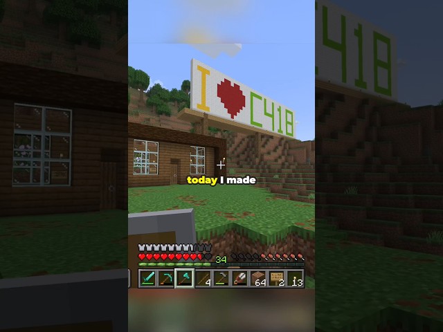 1285 pieces of Bread in Minecraft for 1285 subs #minecraft