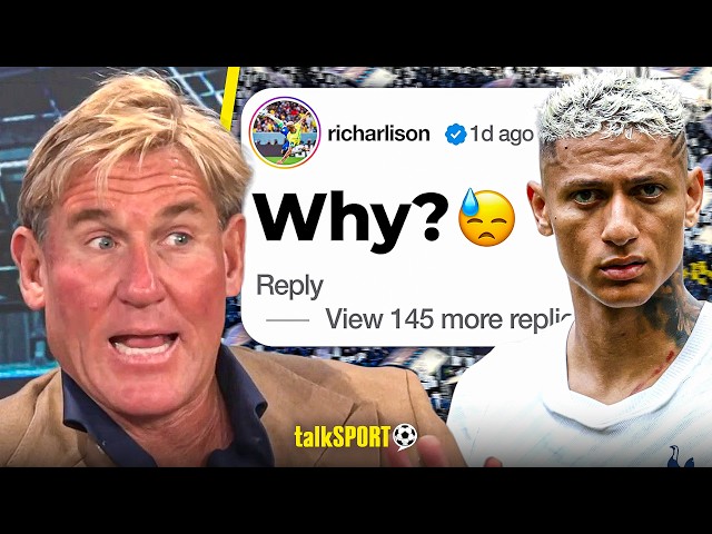 "GORMLESS NITWIT!" Simon Jordan LAMBASTS Richarlison as a 'CLOWN' for Spurs exclusion REACTION!