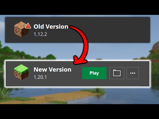 How To Change Your Minecraft Version (Java Edition)