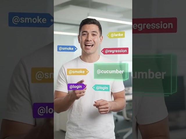 what are tags in cucumber? #automationtesting