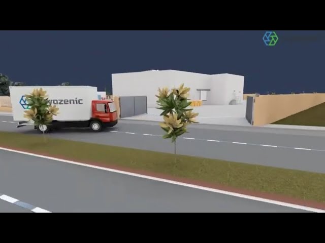 3D Industrial Walkthrough | Fish Processing Line | Fish Freezing | 3D Visualization