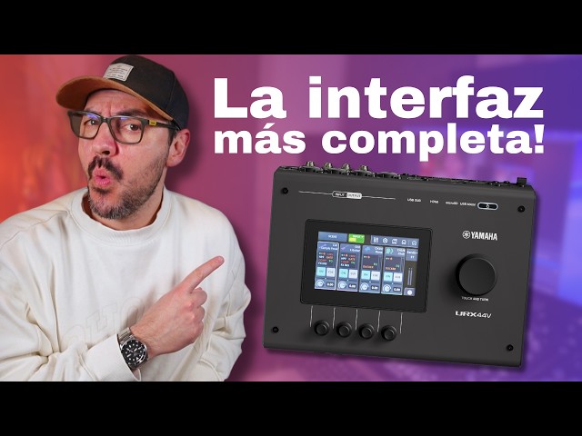 Yamaha URX44V - Audio, Video, DSP processing and works without a computer!