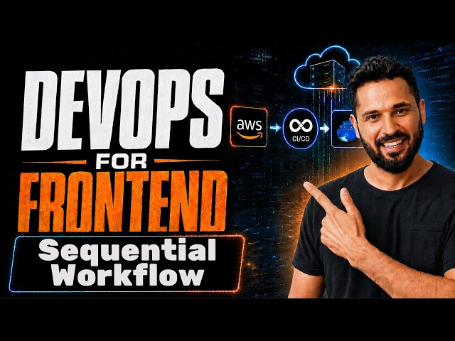 DevOps for Frontend Developers #11 GitHub Actions Sequential Workflows | Run Workflow After Another
