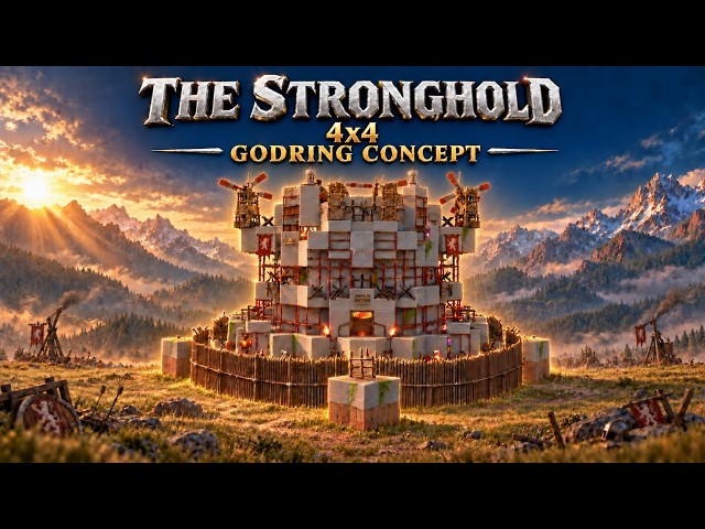 THE STRONGHOLD – Next-Gen 4x4 for 7-12+ Players | Godring Concept | Open Core | Rust Base Design