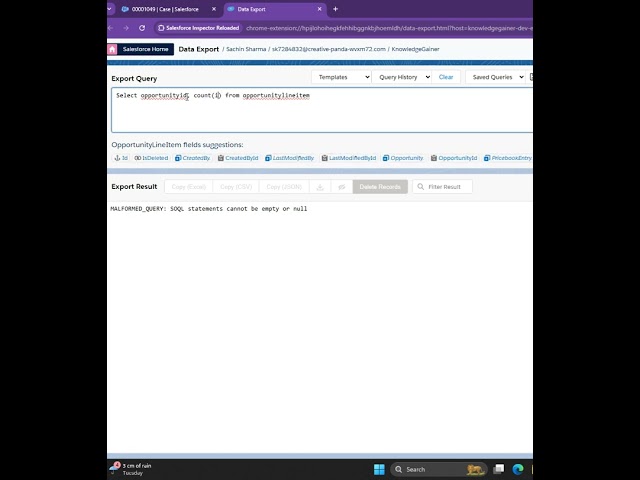 SOQL Queries Question #151 | Salesforce Tutorial | Salesforce | SOQl Queries | Salesforce in Hindi