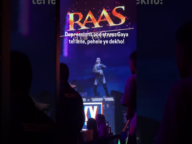Best nightclub in Pattaya, Raas Club 👯‍♂️ #shorts
