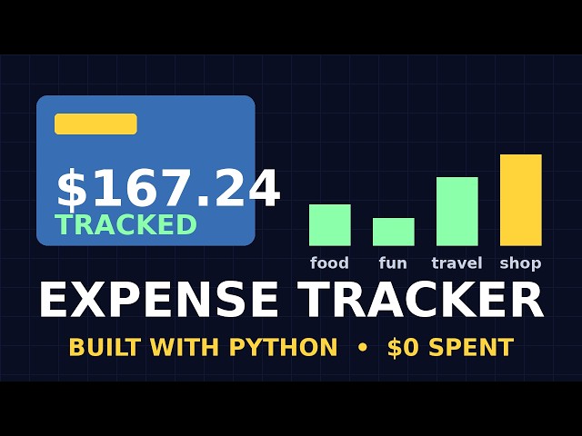 I Built an Expense Tracker in Python