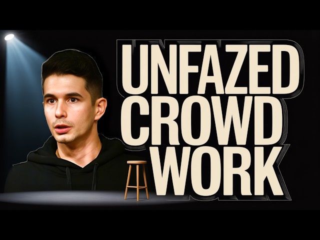 Michael Blaustein's Most CONFIDENT Crowd Work Comedy Moments!