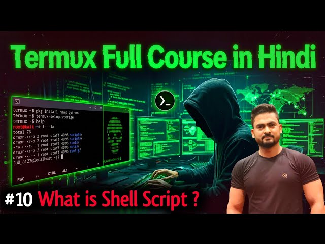 What is Shell Script? Termux Full Course | Ethical Hacking Full Course