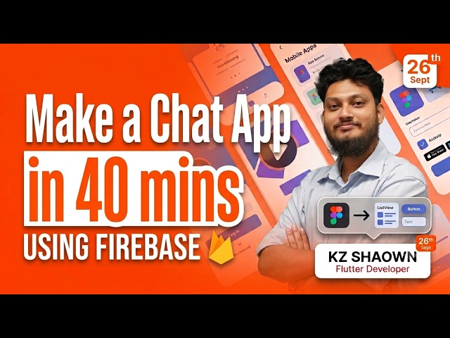 class 24 || Make a chatApp using Firebase in 40 mins || Firebase || Claude
